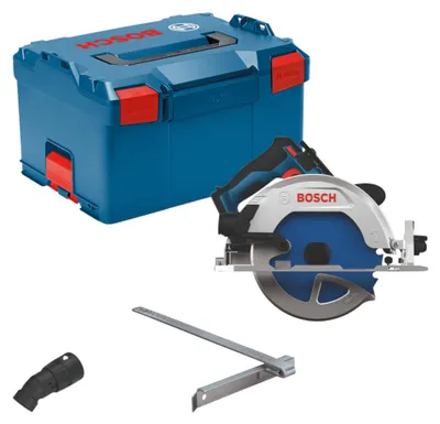 Image de Scie circulaire sans fil Bosch GKS 18V-68-2 18 V 190 mm sans balais + L-Boxx ( 06016D0001 ) - sans batterie, sans chargeur