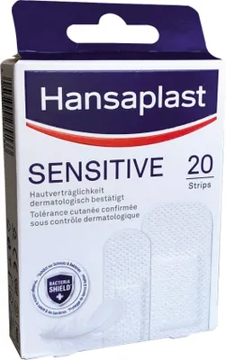 Produktbild von Hansaplast Pflaster Sensitive 46041 sortiert 20St.