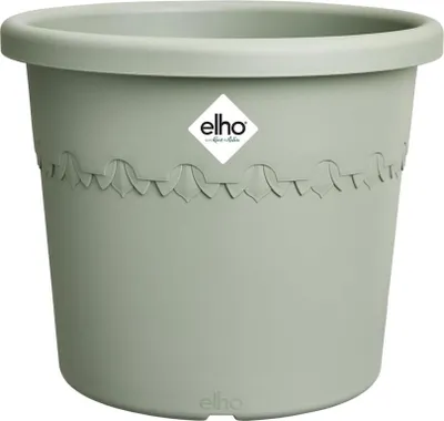 Produktbild von Elho Blumentopf Kunststoff grün Ø 25 cm Algarve Cilindro