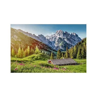 Produktbild von CASTORLAND Puzzle Sommer in den Alpen 500 Teile