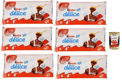 Produktbild von Ferrero Italian Gourmet Kinder Délice merendine tortine al cacao 6 x 390g Schoko