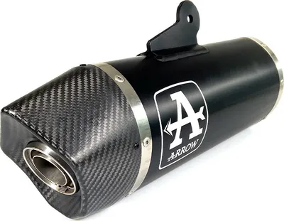 Image de ARROW Échappement MAXI RACE TECH pour BMW R1250R / R1250RS 2019-2020, aluminium noir