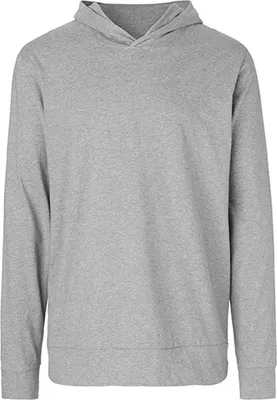 Zdjęcie produktu dla Neutral O62101 | Męska bluza z kapturem / 100% bawełna Fairtrade - Kolor: Sportowy szary - Rozmiar: XXL