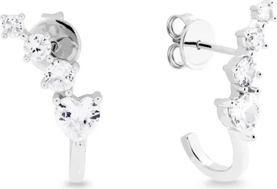 Image de Jette - 89137691 - Boucles d'oreilles - Femmes - Argent 925 - poli avec zircon