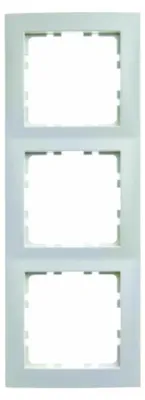 Immagine prodotto di Cornice Berker, tripla, S.1, bianco polare opaco, 1 pz.