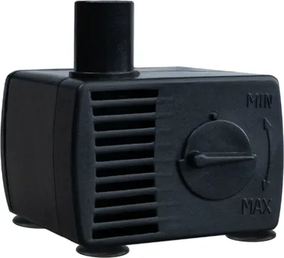 Produktbild von Aquarium-Pumpe 150l/h | 1,9m Kabel | 6W | max. 70cm Förderhöhe | Zimmerbrunnenpumpe | Wasserpumpe | Mini-Pumpe | Salzwasser-Pumpe | Wasserspiel-Pumpe | Teichpumpe