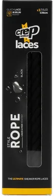 Image de Lacets plats noirs pour chaussures - Modèle CP034 NS