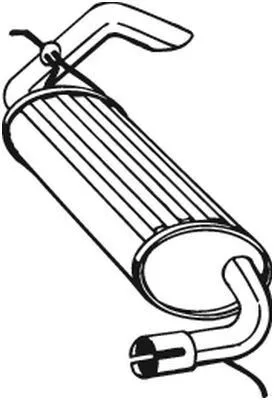 Immagine prodotto di Silenziatore posteriore Bosal 211-403