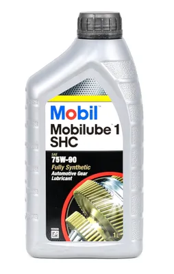 Produktbild von MOBIL 142803 Mobilube Getriebeöl Vollsynthetiköl 75W-90 für Schaltgetriebe Differentialgetriebe 1L