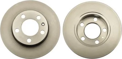 Two brake rotors shown side-by-side against a white background.