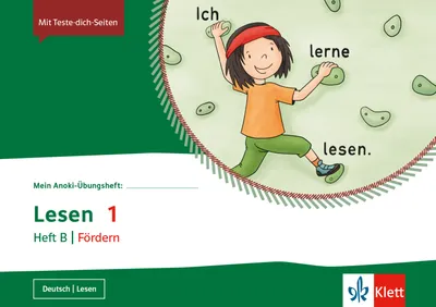 Obrázek produktu pro Mein Anoki-Übungsheft. Lesen 1. Heft B | Fördern. Übungsheft Klasse 1