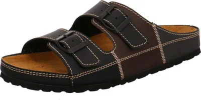 Produktbild von BIO Life Herren Pantolette schwarz/braun