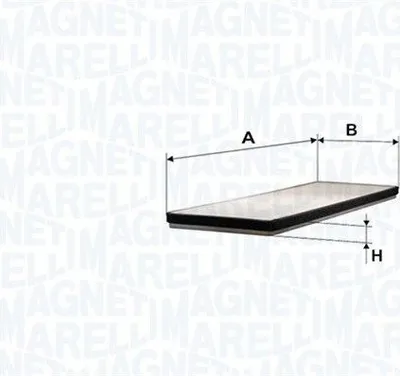 Productafbeelding van Luchtfilter voor binnenruimte, filterelement, fijnstoffilter