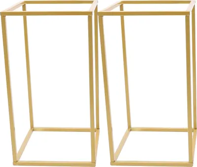 Obrázek produktu pro Stojan na květiny, Elegantní design, Robustní konstrukce, Zlato