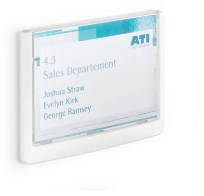 Produktbild von DURABLE Türschild CLICK SIGN 149x105,5 mm, 486102 weiß