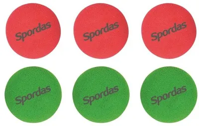 Immagine prodotto di Set di giocattoli Megaform Springy Rackets - 6 palline di ricambio in plastica