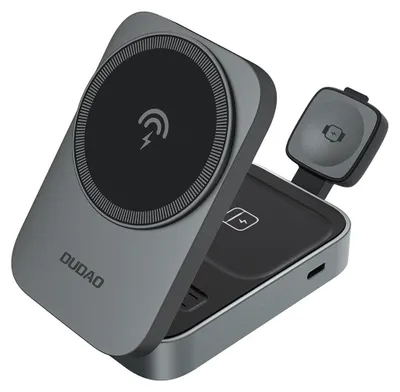Obrázek produktu pro Dudao A11 Max 15W 3v1 MagSafe nabíjecí dok šedý
