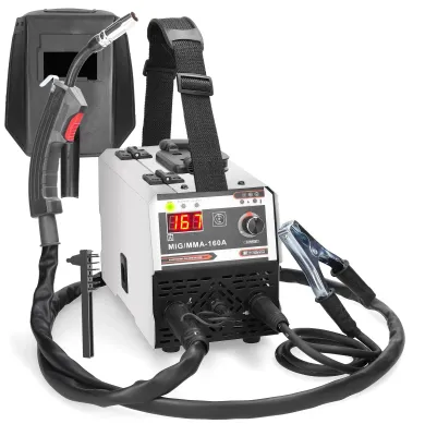 Zdjęcie produktu dla Lasmachine - Spawarka elektryczna - MIG/MMA - 160A - Do spawania w osłonie gazu obojętnego