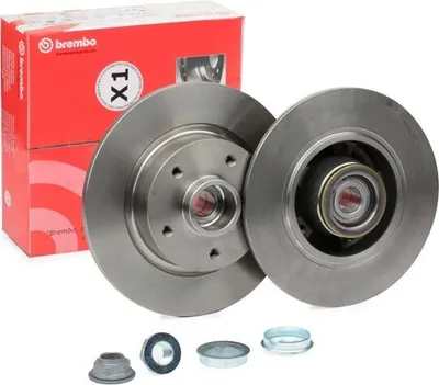 Produktbild von 2x BREMBO Bremsscheibe 08.B391.27 für RENAULT MEGANE III Grandtour (KZ0/1) 86mm