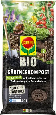 Zdjęcie produktu dla Kompost COMPOGärtner bez torfu 40 litrów