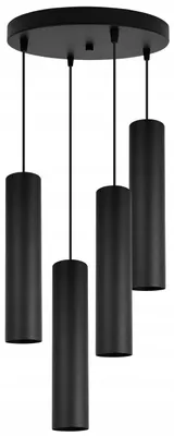 Obrázok produktu pre Moderná Stropná Svetlová Lampá Čierna Led Lampá