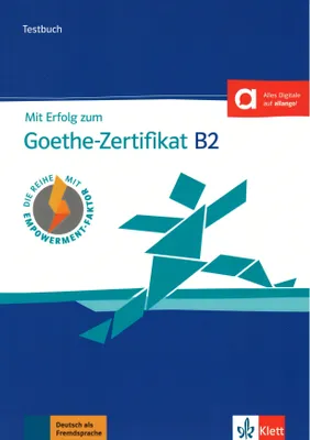 Immagine prodotto di Mit Erfolg zum Goethe-Zertifikat B2. Buch und Audiodateien