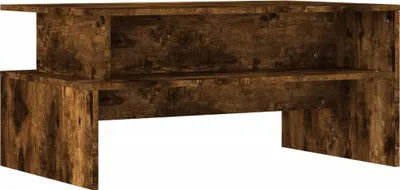 Zdjęcie produktu dla vidaXL Stolik kawowy dąb wędzony 90x55x42,5 cm materiał drewnopochodny