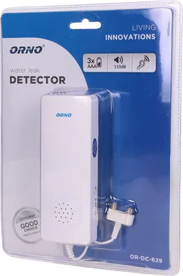 Obrázok produktu pre Detektor zaplavenia vodou napájaný batériou, 3xAA