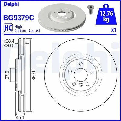 Produktbild von tarcza ham. BMW 1 Series,2 Series,X1 Series,X2 Series/MINI Mini