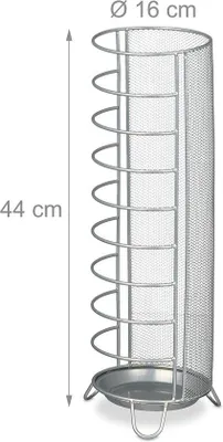 Produktbild von Famanu Paraplhüter Metall - Silber, modernes Design