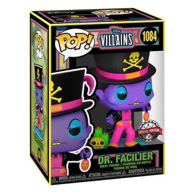 Immagine prodotto di Funko Disney Villains POP! Vinile Dr. Facillier (Blacklight) 9 cm