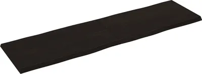 Produktbild von vidaXL Tischplatte 180x50x(2-4) cm Massivholz Behandelt Baumkante