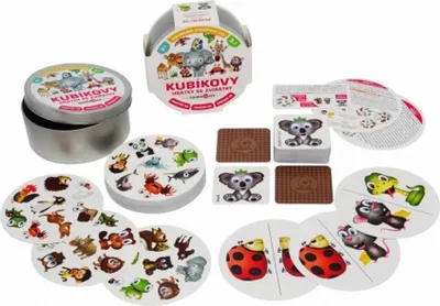 Produktbild von Kubík's Spielzeug: Tierwelt-Set 3-in-1, 10 x 4 cm