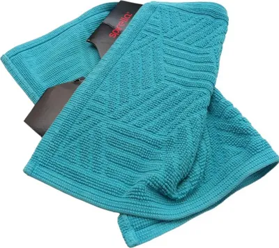 Produktbild von Spirella 7610583192172, Blau, Einfarbig, Rechteckig, Baumwolle, 40 °C, 50 x 80 cm