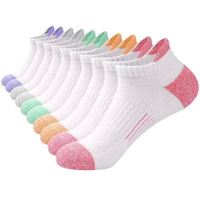 Produktbild von MODFU 5 Paar Socken, Fußballsocken, Sportsocken , Rutschfeste Sportstrümpfe , Sportsocken, Kompressionssocken ,Kurzsocken ,Wandersocken M 35-40
