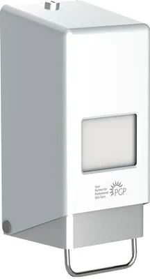 Immagine prodotto di PGP 12938005 PGP Seifenspender Variomat M 12938005 weiß Metall 1,0 und 2,0 l