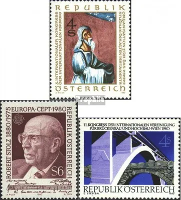 Produktbild von Briefmarken Österreich 1980 Mi 1651,1652,1653 (kompl.Ausg.) postfrisch Sondermarken
