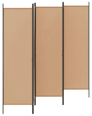 Produktbild von “2026 Modern“ Beige 5-teiliger Raumteiler Beige 250 x 180 cm Stoff - Designermöbel 86513 - Paravents