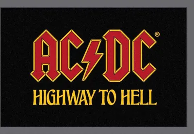 Produktbild von Fußmatte - AC/DC - Highway to Hell