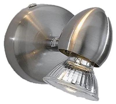 Immagine prodotto di Applique Moderna Two Penny Metallo Nichel Satinato 1 Luce Gu10