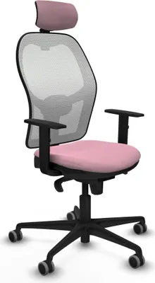 Immagine prodotto di Sedia da ufficio con poggiatesta Piqueras y Crespo 1D036G2 Rosa