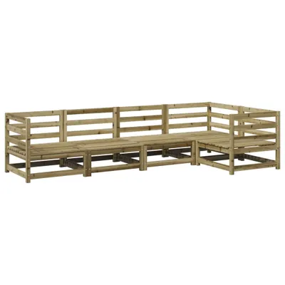 Produktbild von vidaXL 5-tlg. Garten-Sofagarnitur Kiefernholz Imprägniert