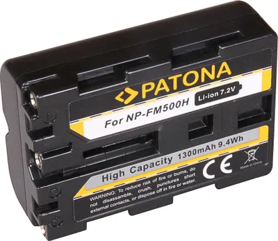 Obrázek produktu pro Baterie pro Sony NP-FM500H Alpha DSLRA200 DSLR-A200 DSLRA300 DSLR-A300