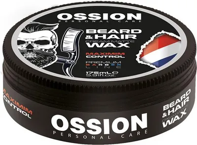 Produktbild von Morfose Ossion Haar- und Bartwachs Matt, 175 ml - Professionelle Pflege für Männer