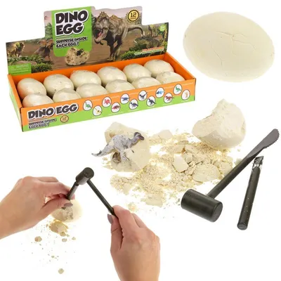 Obrázok produktu pre Dinozáurská baňa: 12 vajíčok – výkop – vyliahnutie – dinosaurový archeológ