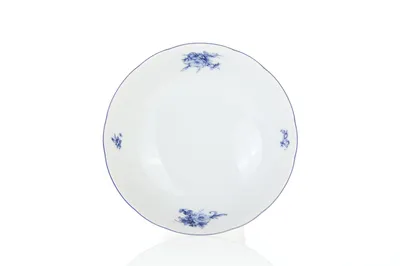 Image de Thun 1794 Compotier, porcelaine tchèque, Rose, 16 cm, rose bleue, Thun