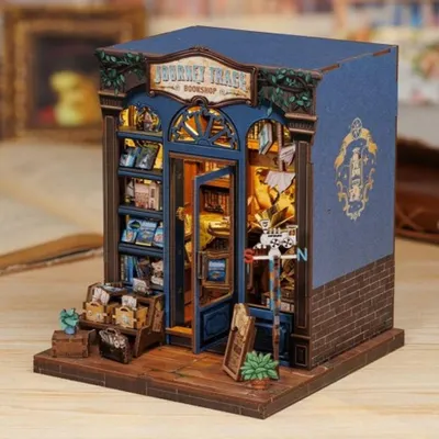 Produktbild von Stilvolles Reisetagebuch Book Nook-Set kompakt, mit robustem Einband und hochwertigem Papier