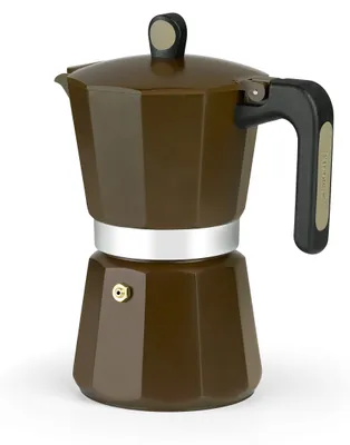 Espressokanne aus Aluminium, 9 Tassen, 490 ml, für Induktion