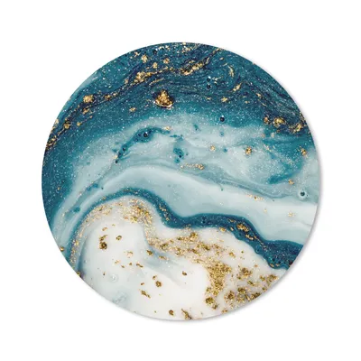 Produktbild von MuchoWow® Mauspad Mousepad Marmor - Farbe - Glitter - Gold 20x20 cm - Mousepads - Maus Mat - Pad - Mausunterlage - Schreibtischmatte