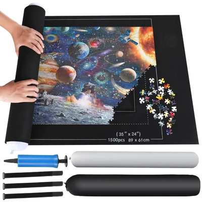 Obrázek produktu pro Velká puzzlematka pro 1500 dílků - Taška na uložení puzzlí